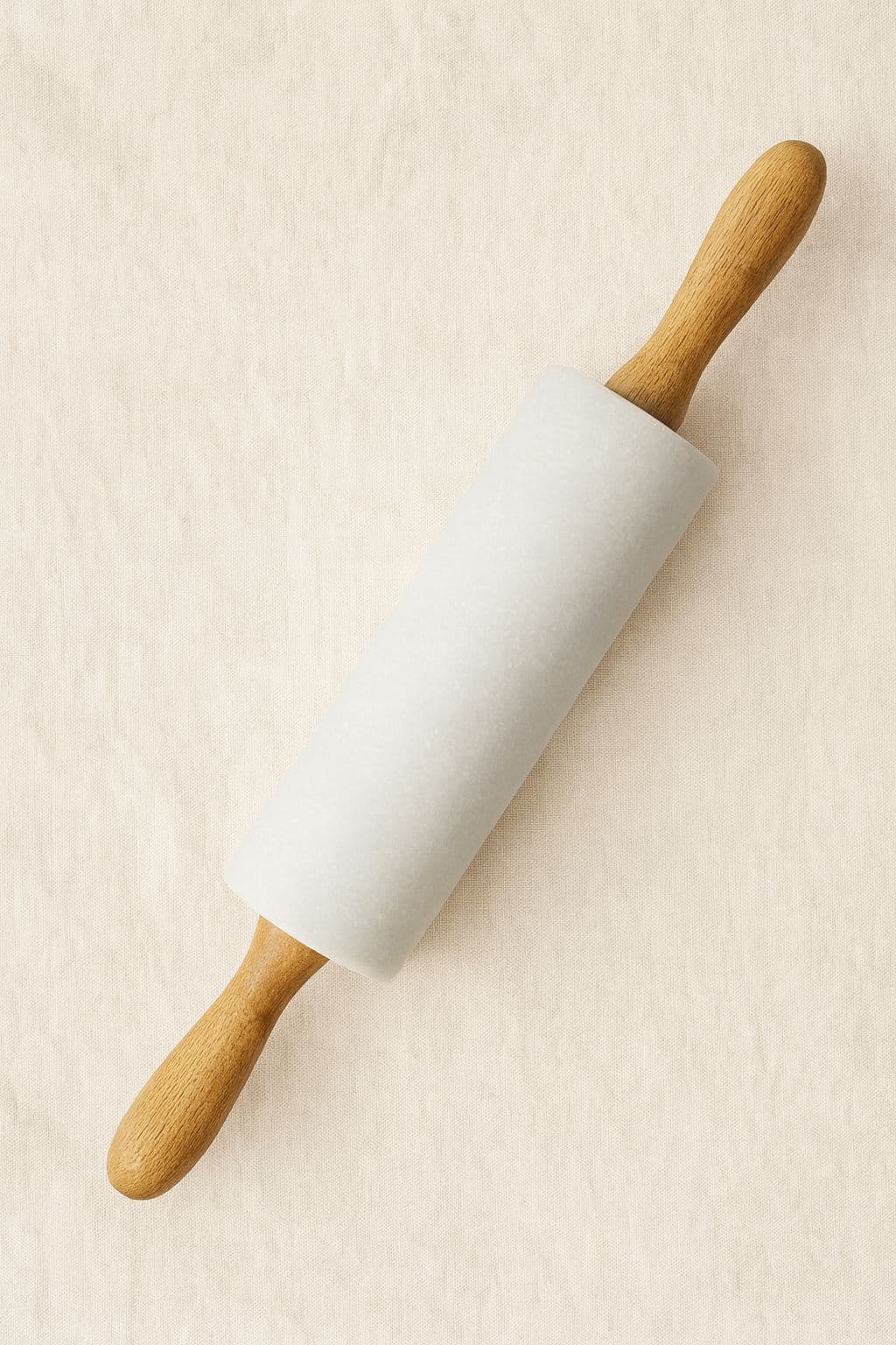 White Marble Rolling Pin - product image